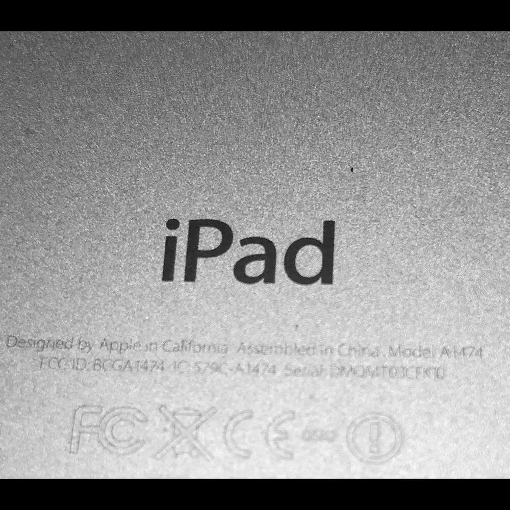 APPLE IPAD AIR 1 ST GENERATION 16 GB IN SILVER WITH ULTRA SLIM KEYBOARD & DETACH